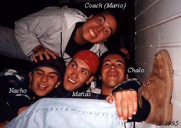 Nacho, Matas, Coach y Yo